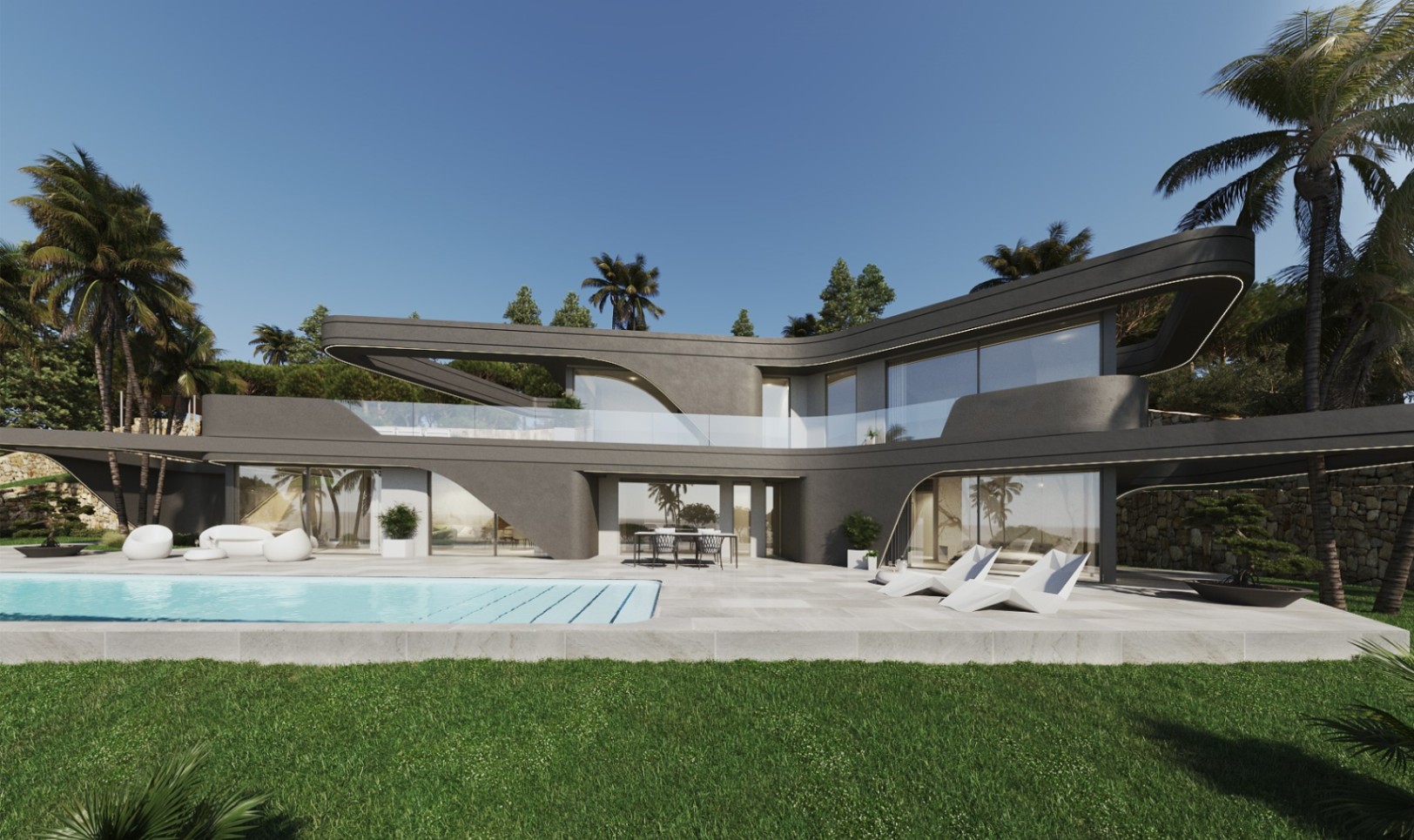 Modern avant-garde design Villa in Javea
