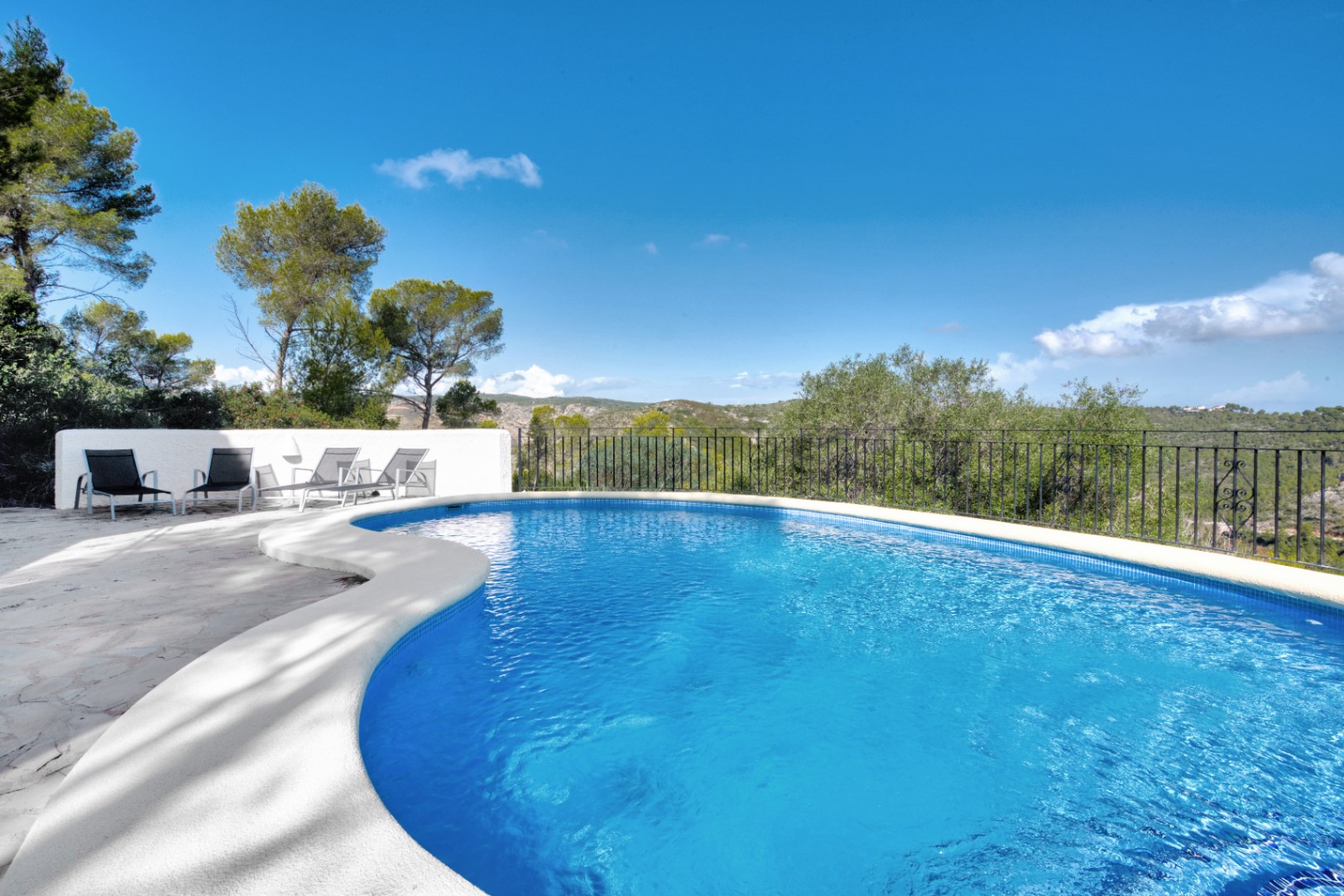 Stunning villa for sale with breathtaking panoramic views of Granadella Natural Park in Javea.