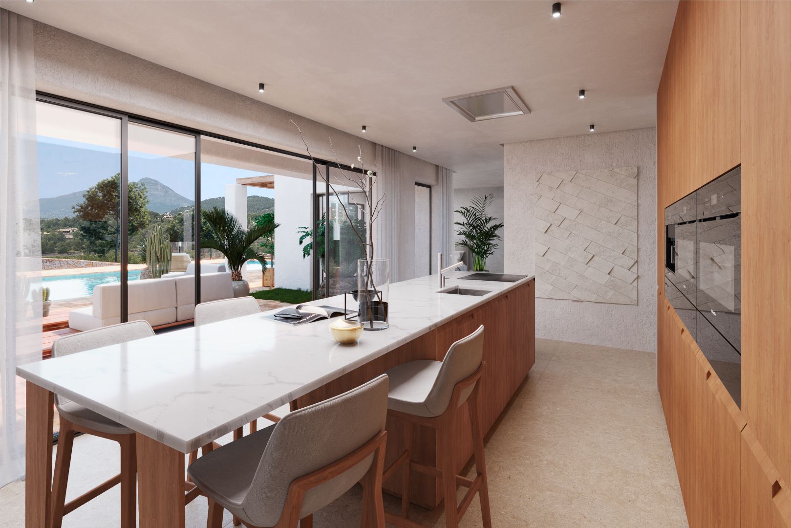 Luxury Living Unveiled: Opulent Mediterranean Villa with Spectacular Views