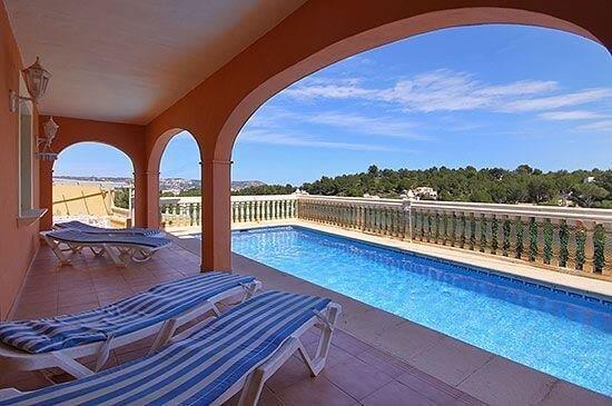 Beautiful 5 bed villa with incredible views for sale in Javea