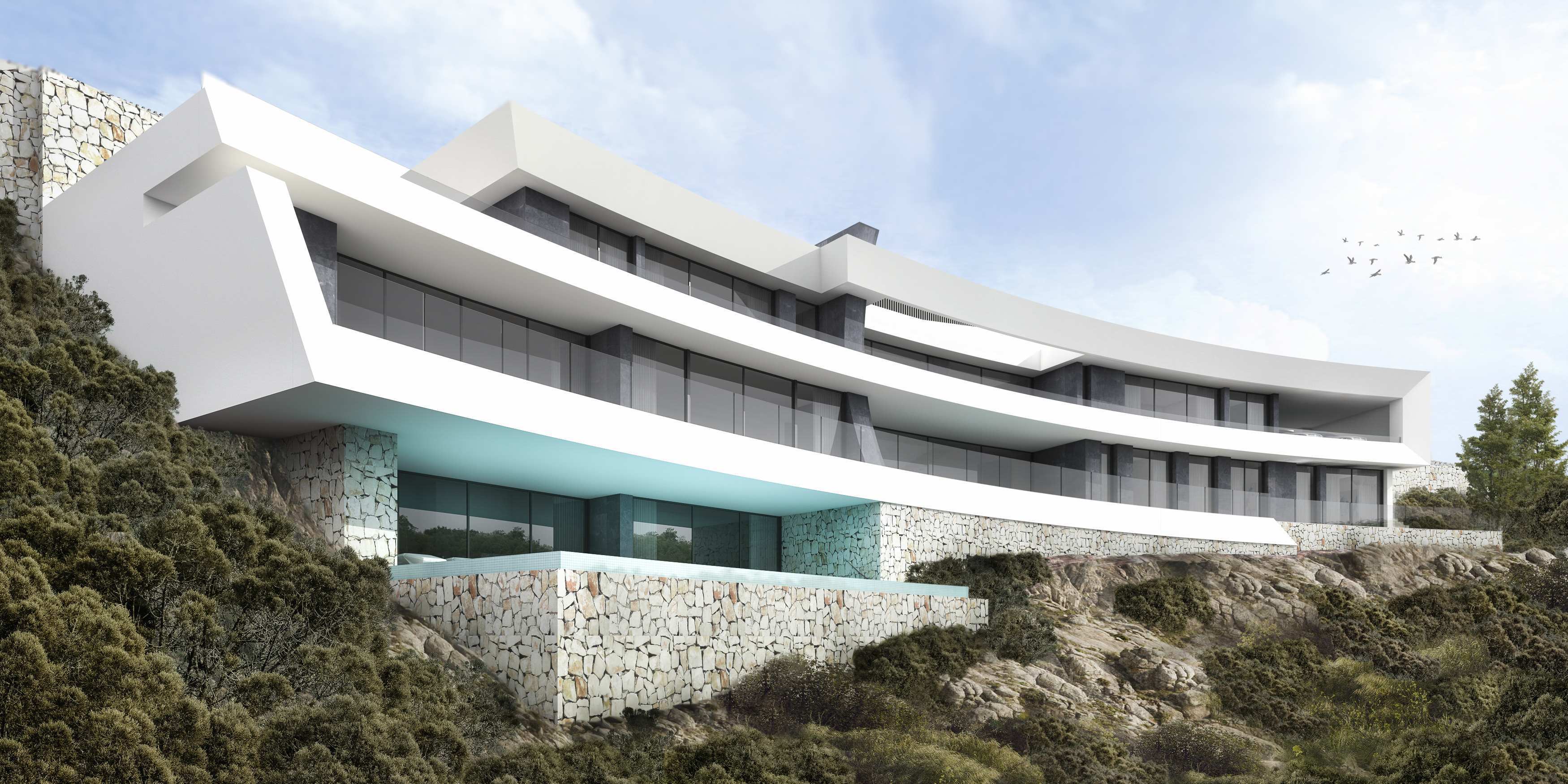 Modern new build Luxury Villa for sale in Javea with amazing views