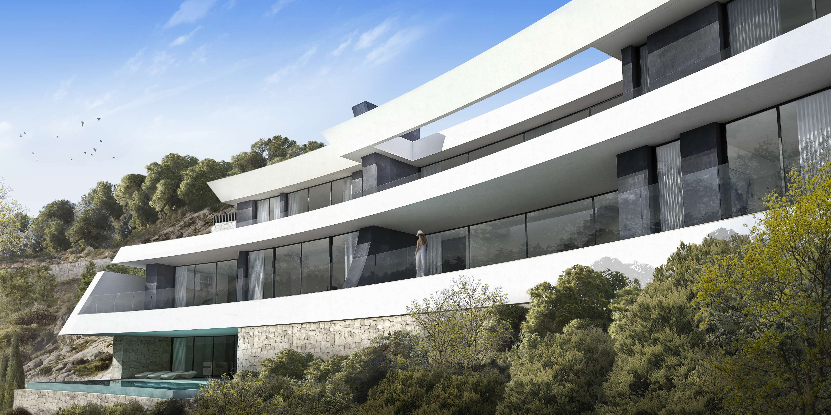 Modern new build Luxury Villa for sale in Javea with amazing views
