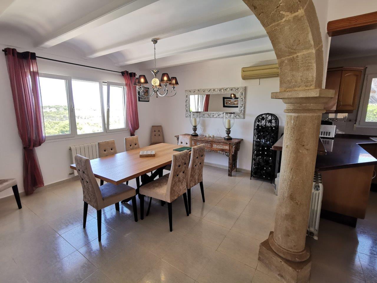 5 Bed villa for sale on Granadella natural park with stunning views for sale