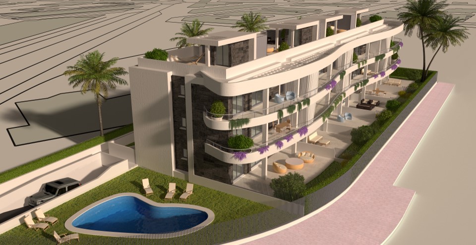 Luxury apartments in Javea 5 minutes from the Arenal beach