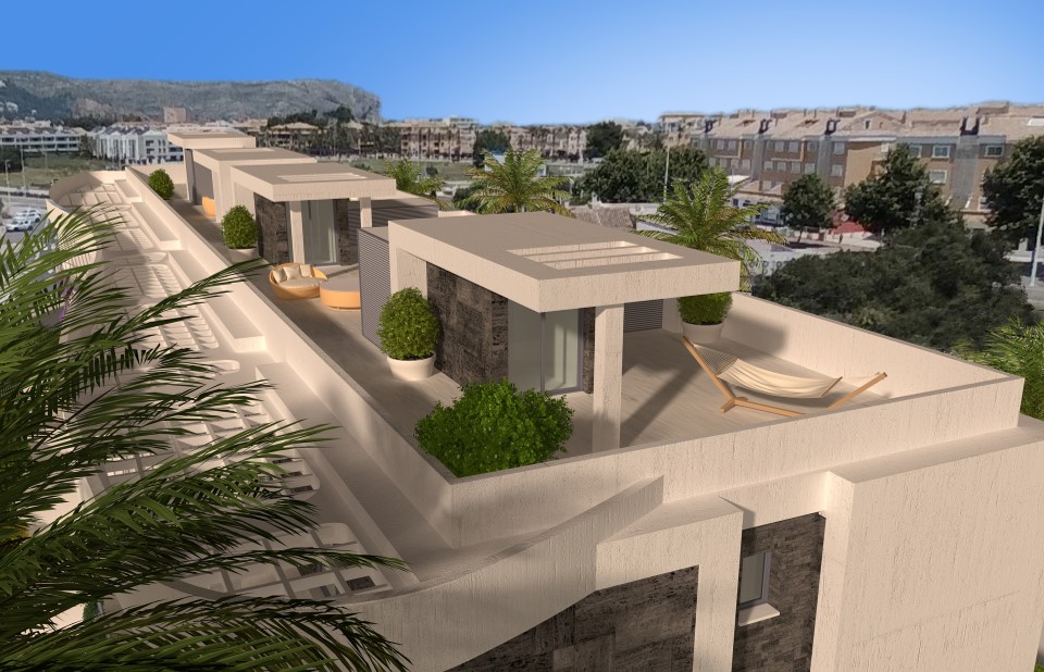 Luxury apartments in Javea 5 minutes from the Arenal beach